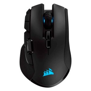 MOUSE GAMING RGB CORSAIR IRONCLAW INALAMBRICO BLUETOOTH / RECEPTOR 18000 DPI CH-9317011-NA NEGRO