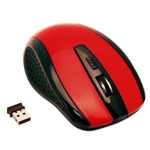 MOUSE INALAMBRICO ARGOM ROJO MS-0032R