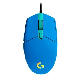 MOUSE GAMING RGB LOGITECH G203 LIGHTSYNC ALÁMBRICO USB 8000 DPI 910-005792 AZUL