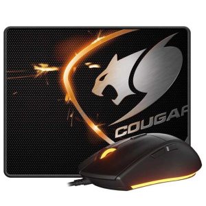 MOUSE Y MOUSE PAD COUGAR USB OMPS XC + SPEED XC 3MMXCWOB