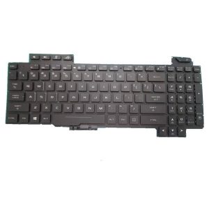 Teclado para ordenador portátil ASUS GL703 V170146DS1 AEBKLU00020 negro sin marco con retroiluminación Estados Unidos