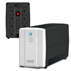 UPS CDP R-UPR1008 1000VA/500W, 120V, 8 SALIDAS, REGULACIÓN AVR, DISEÑO COMPACTO.