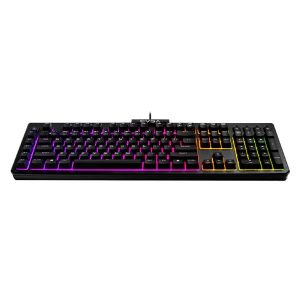 TECLADO GAMING RGB EVGA Z12 MEMBRANA ALAMBRICO ESPANOL 834-W0-12SP-K2