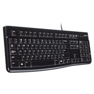 TECLADO MULTIMEDIA LOGITECH USB K120 BLACK SPANISH 920-004422