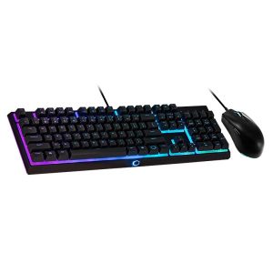 TECLADO Y MOUSE GAMINING COOLER MASTER MS111 LS LAYOUT MS-111-KKMF1-LS NEGRO