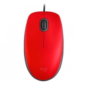 MOUSE LOGITECH USB M110 SILENT RED 910-006755