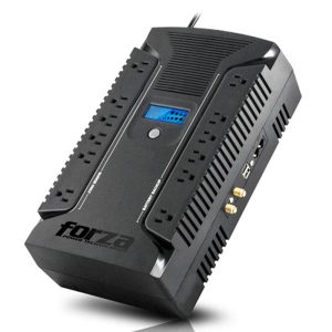 UPS FORZA HT-1000LCD 1000VA/600W, 120V, 12 SALIDAS, SMART, PANTALLA LCD, REGULACIÓN AVR.