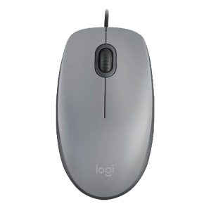 MOUSE LOGITECH USB M110S MID GRAY 910-006757