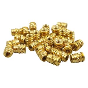 EEEEE M2 M2.5 M3 (214 piezas) insertos roscados métricos para juego de calor de plástico, inserción de tuerca moleteada, kit surtido de inserciones de latón roscado para impresión 3D