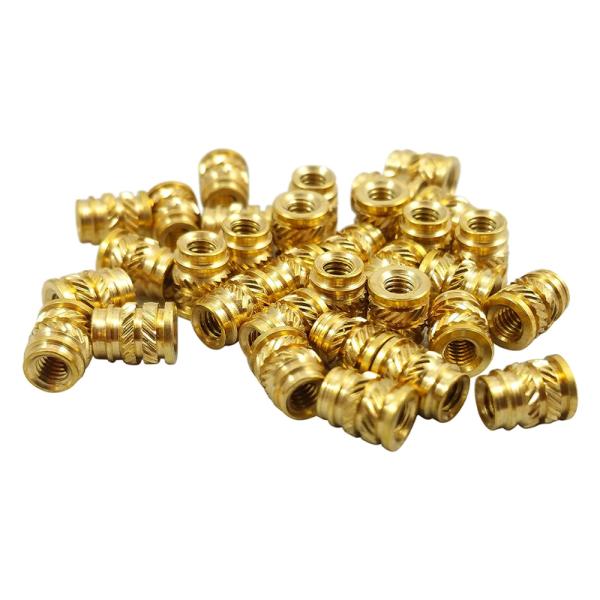 EEEEE M2 M2.5 M3 (214 piezas) insertos roscados métricos para juego de calor de plástico, inserción de tuerca moleteada, kit surtido de inserciones de latón roscado para impresión 3D