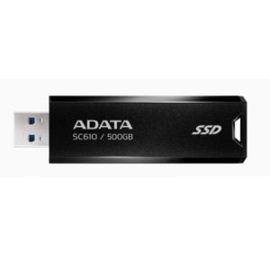 ADATA SC610 - Unidad flash de estado sólido USB 3.2 Gen 2 USB-A de hasta 550/500 MB/s (SC610-2000G-CBK/RD)
