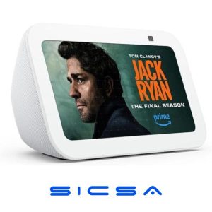 AMAZON ECHO SHOW 5 3ª GENERACIÓN 2023 PARLANTE INTELIGENTE BLUETOOTH BASS GLACIER WHITE B09B2QTGFY-G