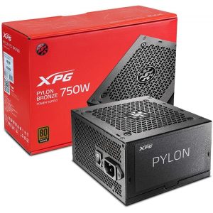 FUENTE DE PODER ADATA 750W BRONZE G/XPG PYLON750B BK PYLON750B-BKCUS