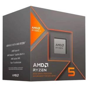 PROCESADOR AMD RYZEN 5 8600G WRAITH 65W RADEON 5050NHZ AM5 100-100001237BOX