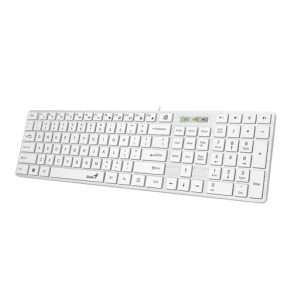 TECLADO GENIUS SLIMSTAR 126 MEMBRANA ALAMBRICO ESPANOL 31310017409