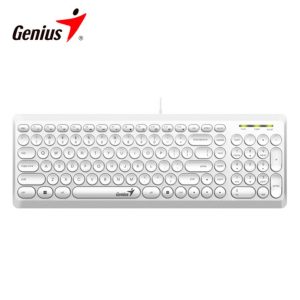 TECLADO GENIUS SLIMSTAR Q200 MEMBRANA ALAMBRICO ESPANOL 31310020411