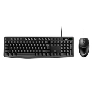 TECLADO Y MOUSE GENIUS KM-170 SP USB BLACK 31330006402