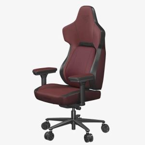 SILLA GAMING ERGONÓMICA THUNDERX3 YAMA1 MALLA CON CUERO SINTÉTICO TEGC-3030001.R1 NEGRO/ROJO