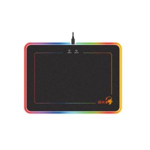 MOUSE PAD GAMING RGB GENIUS GX-PAD 600H 35X25CM GOMA 31250006400 NEGRO