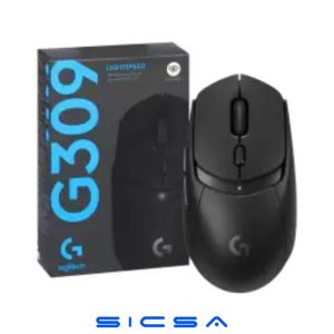 MOUSE GAMING LOGITECH G309 LIGHTSPEED INALÁMBRICO DUAL 25600 DPI 910-007197 NEGRO