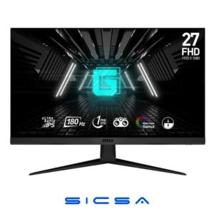 MONITOR GAMING MSI MAG 242C 23.6" CURVO 1920 X 1080 180 HZ ANTI-GLARE HDMI Y DP 9S6-3BC31T-004