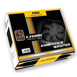 FUENTE DE PODER EZCOOL 80 PLUS BRONZE E010-1010 850W JSP-850P14A