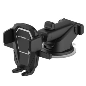 SOPORTE DE CELULAR PARA AUTO TELESCOPIC ARG-AC-0310BK