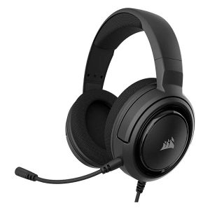 HEADSET / MICROFONO / 3.5MM CORSAIR HS35 CARBON CA-9011195-NA
