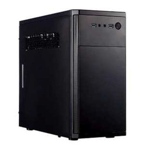 CASE CM5-380 E010-150 BLACK USB 2.0*2 + HD AUDIO + FUENTE DE PODER 600W