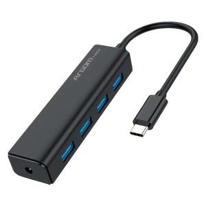 HUB ARGOM 4 PUERTOS TYPE-C TO USB 3.0 5GBPS W/60 - ARG-UB-0090