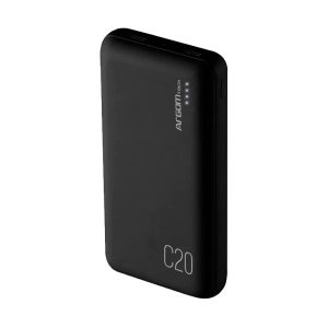 POWER BANK ARGOM C20 20000MAH BLACK ARG-PB-1145BK