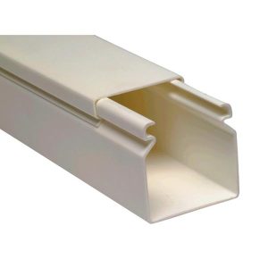 CANALETA BLANCA ANCHO-ALTO 3/4PULG. X1/2PULG. CON ADHESIVO NEWLINK - EA