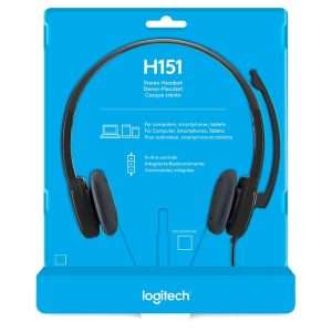 HEADSET LOGITECH H151 STEREO 3.5 981-000587