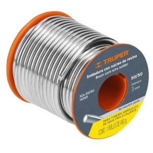 ESTANO PARA SOLDAR TRUPER:3MM:9METROS:50/50