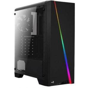 CASE GAMER AEROCOOL CYLON BG RGB 1 ABANICO VIDRIO TEMPLADO 13 MODOS ARGB ACCM-PV10013-11