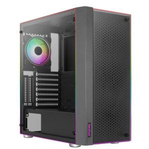 CASE GAMER AEROCOOL SKRIBBLE-G-BK-V1 VIDRIO TEMPLADO 1 ABANICO RGB ACCM-PB28033.11