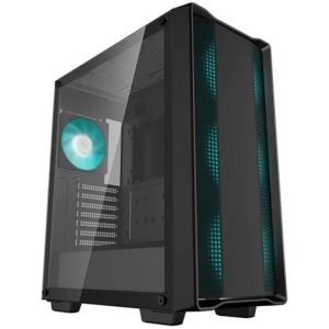 CASE GAMING DEEPCOOL CC560 ARGB MEDIA TORRE CON VIDRIO TEMPERADO EN EL LATERAL 4 VENTILADORES ARGB BLANCO R-CC560-BKTAA4-G2