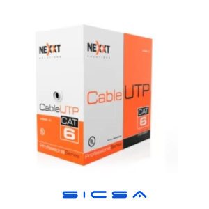 CABLE UTP 4 PAR CM AZUL CAT6 (CAJA) NEXXT AB356NXT02