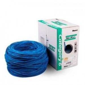 CABLE UTP PANDUIT CAT6 24AWG NETKEY AZUL NUC6C04BL-FE