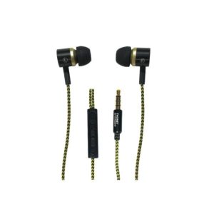 AUDIFONO THONET & VANDER KLEIN ALÁMBRICO 3.5MM HK096-03616 NEGRO / AMARILLO