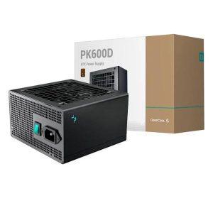 FUENTE DE PODER DEEPCOOL PK600D 600W 80 PLUS BRONZE CON VENTILADOR HYPRO DE 120MM NEGRO R-PK600D-FA0B-US
