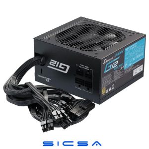 FUENTE DE PODER SEASONIC 750W 80+GOLD SEMI-MODULAR G12GM-750 A751GMAFH