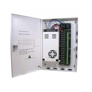 Fuente de Poder, 12 VDC, 20 Amp, 19 salidas, Dahua DH-PFM343-19CH