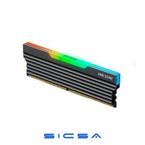 MEMORIA PC DDR4 8GB 3200MHZ HIKSEMI RGB HSC408U32C4 NEGRO