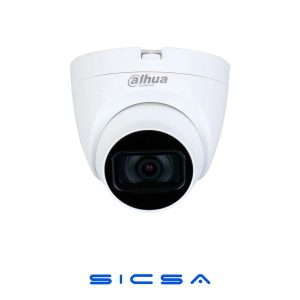 CÁMARA DOMO, 5 MPX, AUDIO, SMART DUAL LIGHT 20M, 2.8 MM, IP67 DH-HAC-HDW1500CLQN-IL-A