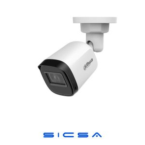 CÁMARA BULLET, 5 MPX, 2.8 MM, AUDIO, IR 20 MTS, PLASTICA, IP67 DH-HAC-B1A51N-A