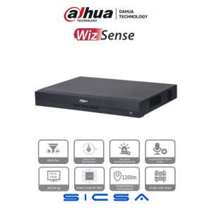 DVR 32 CH, WIZSENSE, 1080P LITE, H.265, 2 HDD DH-XVR4232AN-I