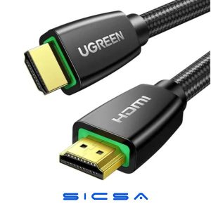 CABLE UGREEN HD118 HDMI 4K A HDMI 4K 1.5M 40409 NEGRO