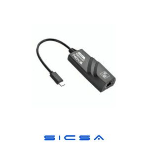 ADAPTADOR NOVA FAA302UR001C USB-C A RJ45 GIGABIT 0.15M NEGRO