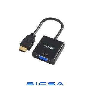 ADAPTADOR NOVA FAA321HV001C HDMI A VGA 0.15M NEGRO